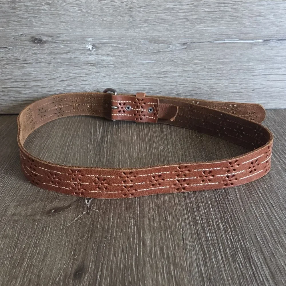 N/A brown leather